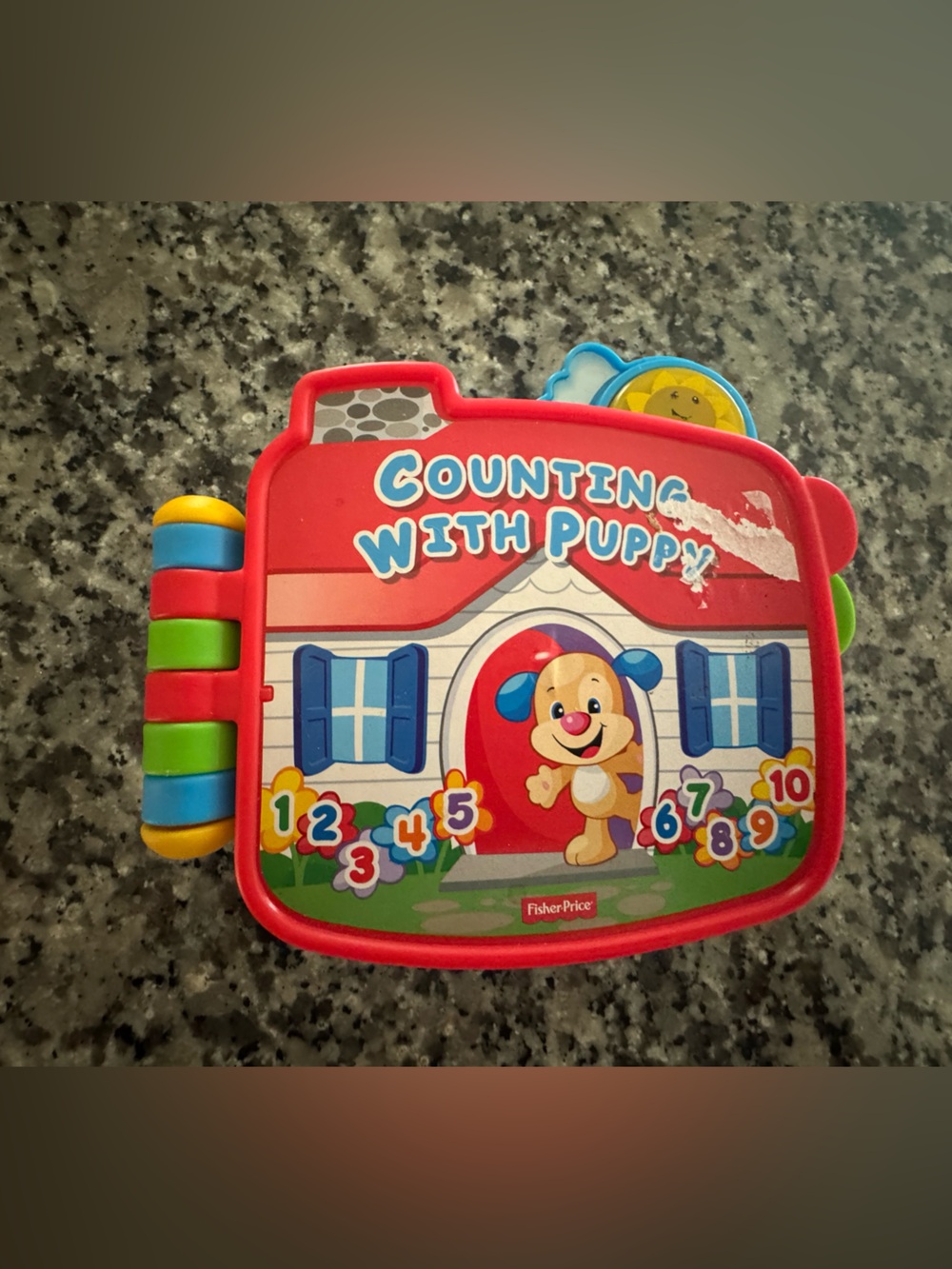 Fisher-Price Counting With Puppy Learning Toy - Red, Blue, Green, Yellow